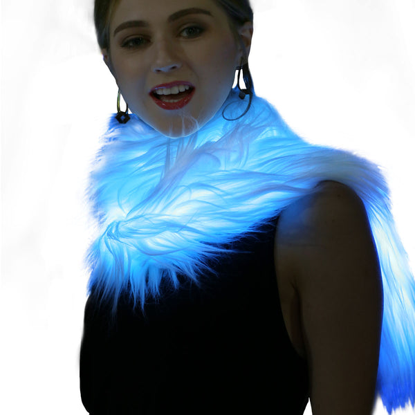 Fur Led Boa Scarf