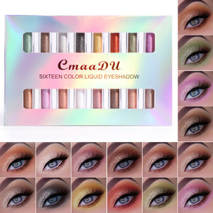 TikTok CmaaDu  liquid eye shadow 16 color 8pcs and 8color 4pcs