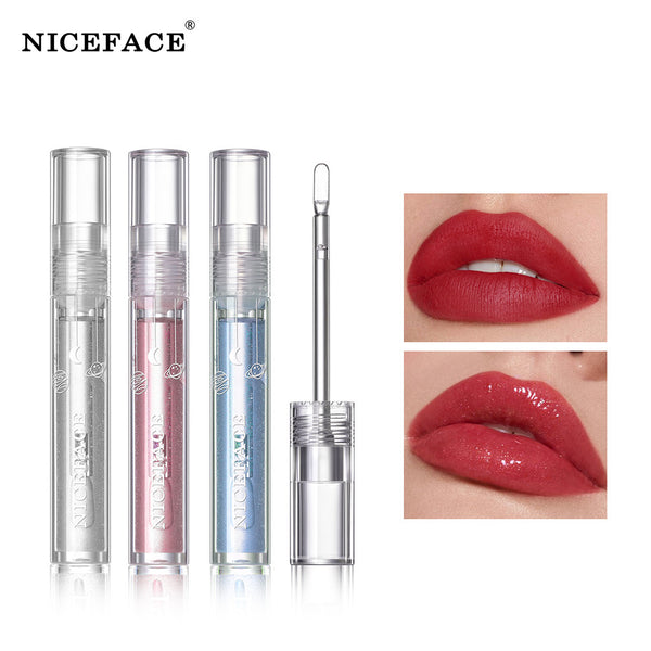 Niceface lip gloss 6 pcs lip gloss lip  moisturizes