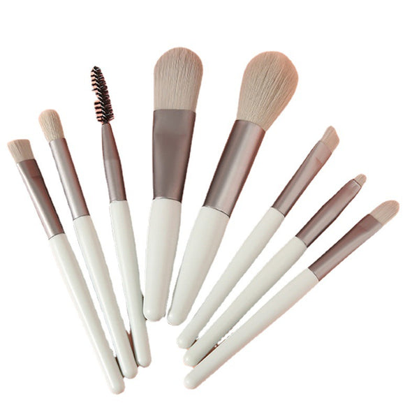 8 cosmetic brush sets brush  mini cosmetic tools soft wool Tiktok