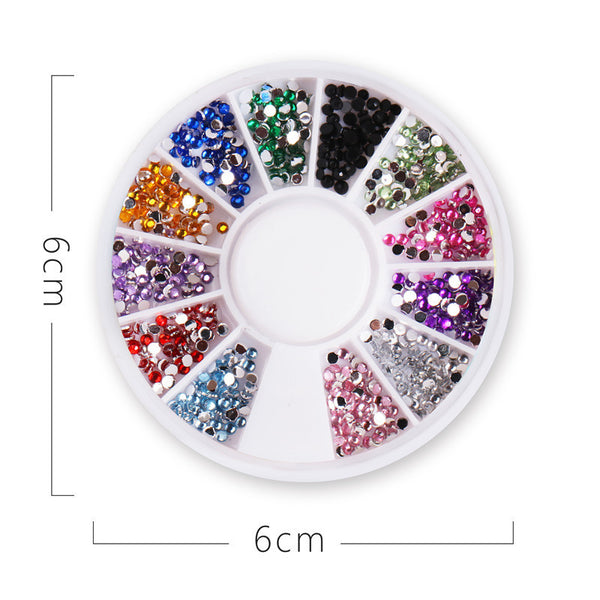 Nail accessories 12 color decoration diamon  Tiktok