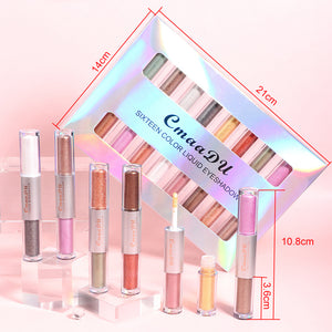 TikTok CmaaDu  liquid eye shadow 16 color 8pcs and 8color 4pcs