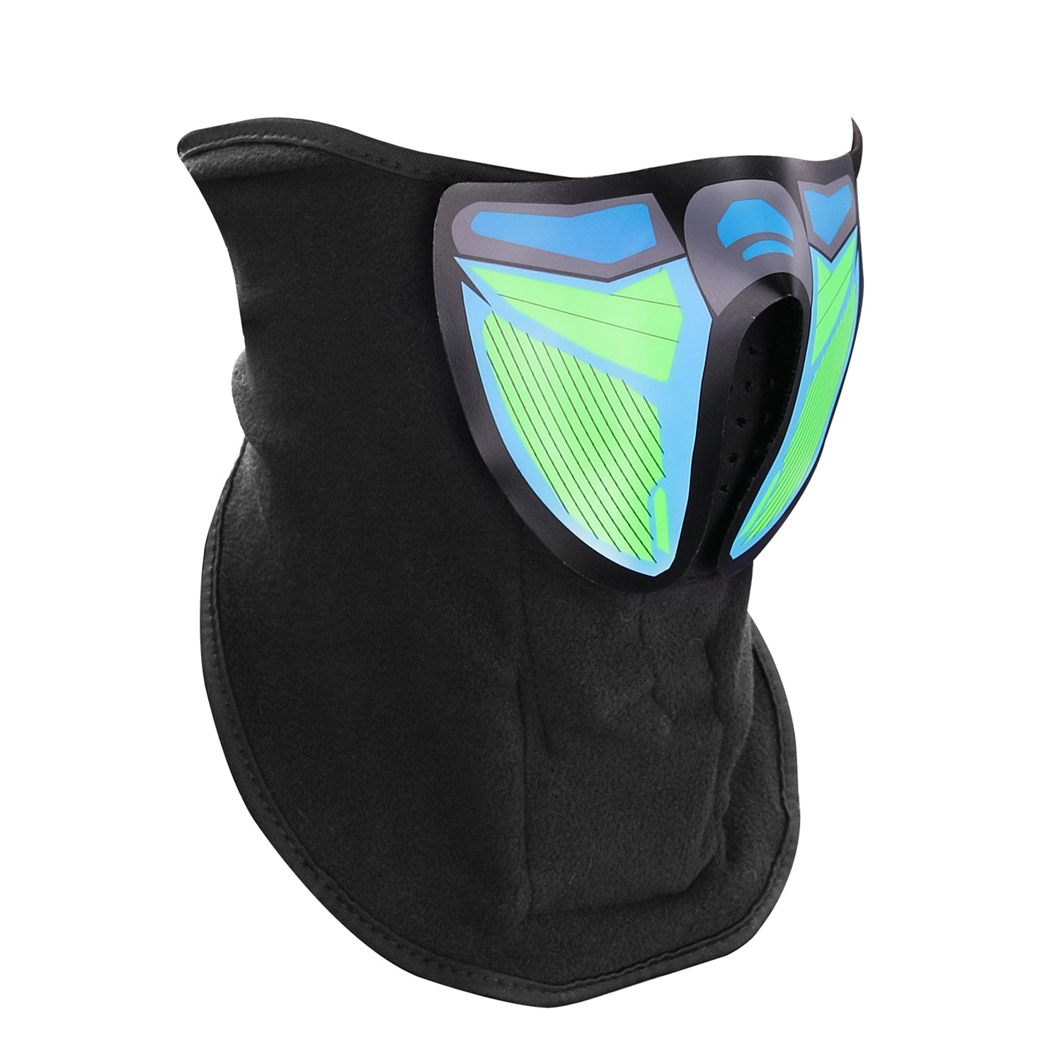 Glow In The Dark Sound Activated Rave Mask-024